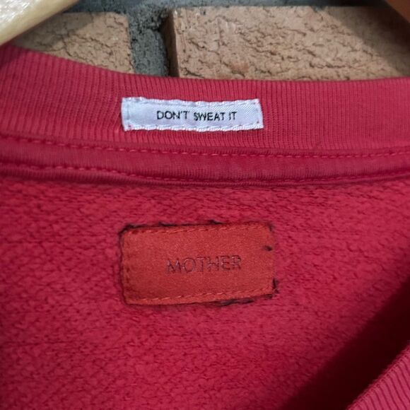 Mother Drop Square Stargazer Cotton Graphic Sweatshirt in Think Sideways Size XS - Picture 5 of 9